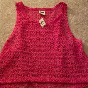 PINK Lace Tank